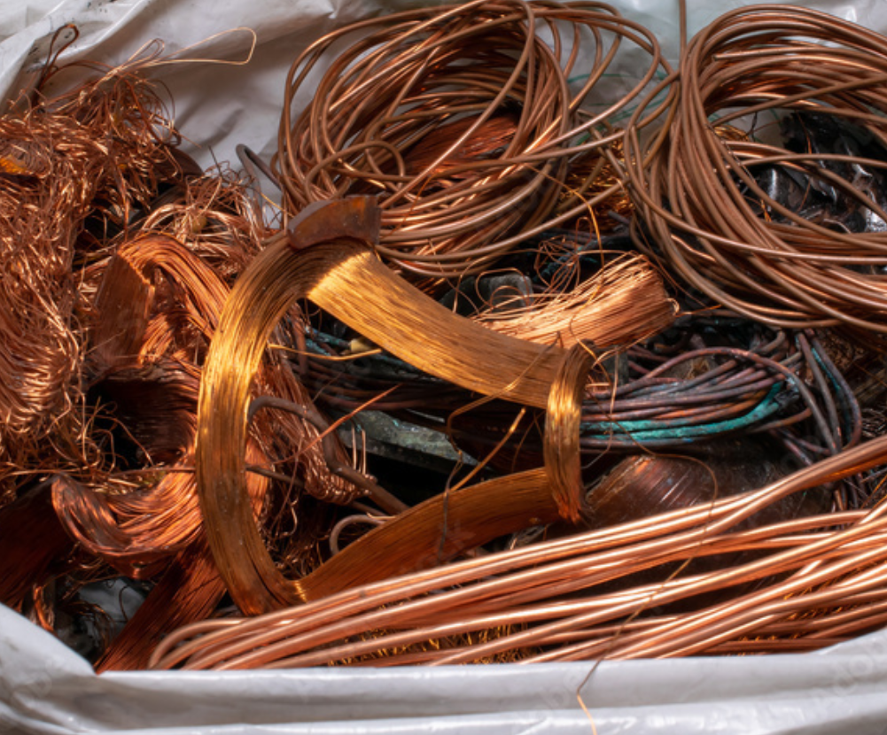 Mcculloch Scrap Metals buys copper